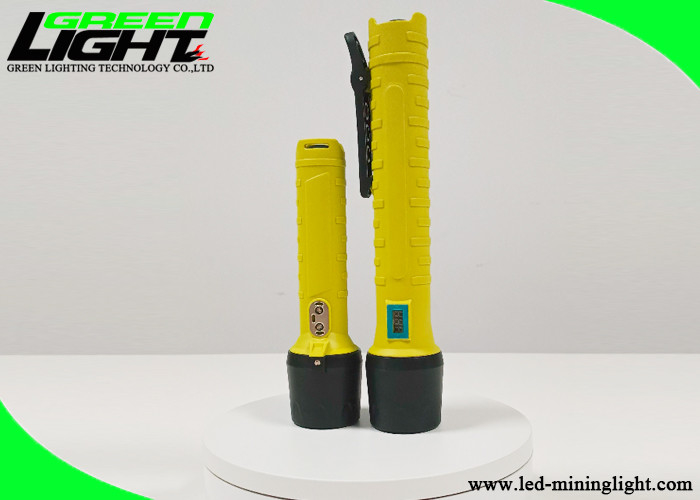 Hijau Kuning Merah LED Senter Torch Explosion Proof 5W High Power Super Durable