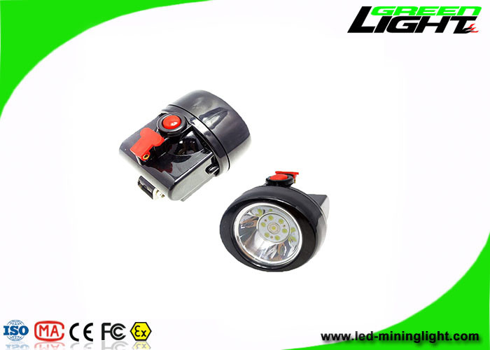 Portable Cordless Mining Light 85lum 4000lux Mining Hard Hat Lights Isi Ulang