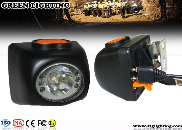 300mA Digital 4.5Ah Cordless Cap Lamp, Anti-Explosive Miners Cap Lamps Cordless