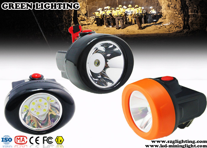 Lampu Penambangan Batubara Nirkabel 3500 Lux IP65 96 Lum 3.7V Tegangan Terukur