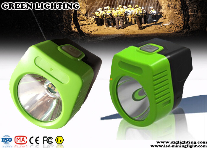 110 Lum Cordless Led Mining Cap Lamp 6000 Lux Bukti Ledakan Kecerahan Utama