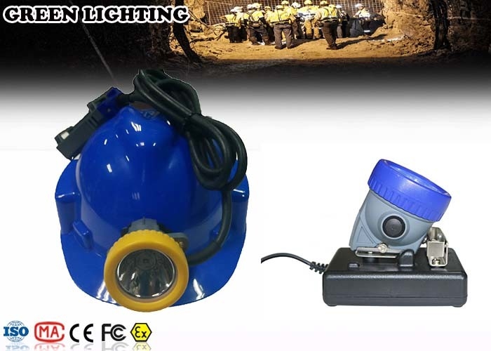 Lampu Depan Isi Ulang 15000 Lux Cree, Waktu Kerja 16 Jam Lampu Topi Keras 1.2W