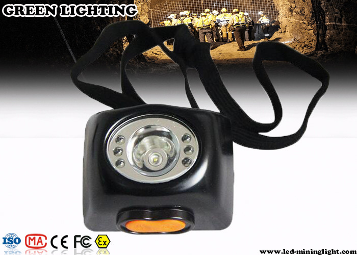 Penambangan Tanpa Kabel, Lampu Depan LED Isi Ulang Dengan Layar LCD 3W Baterai 4500mAH