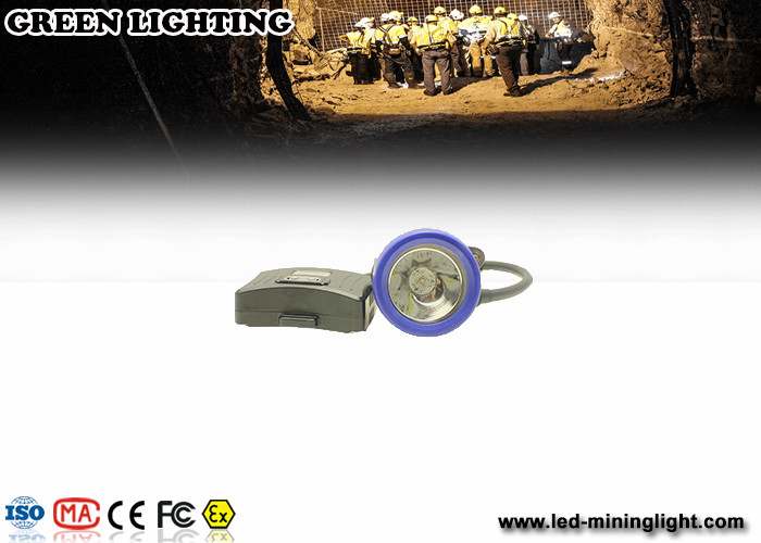 IP67 5.6ah Semi Corded LED Mining Light PP Meterial 8000 lux Kecerahan Kuat
