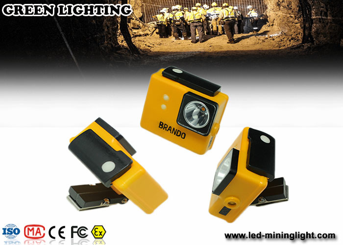lampu penambangan keselamatan isi ulang GLC-3A 6000Lux kuning dengan kapasitas baterai 3.2Ah dengan model bingkai foto