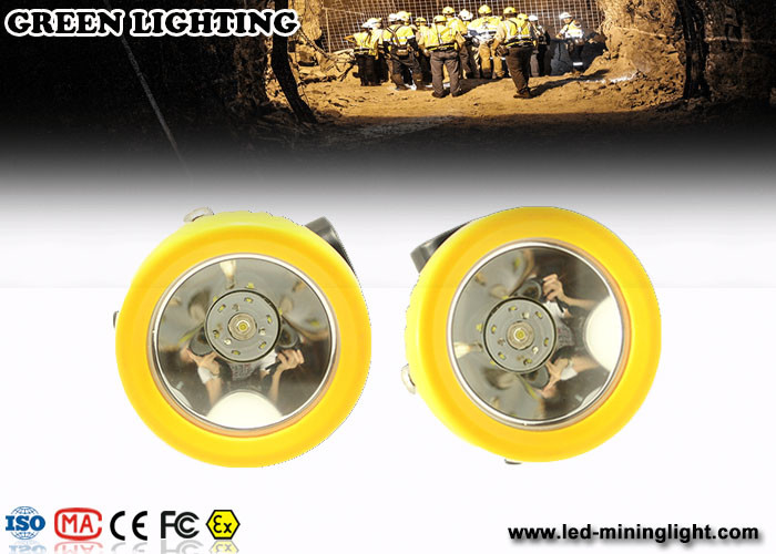 Lampu Tambang Tanpa Kabel Rekreasi Downhole, Led Hard Hat Headlamp 200 Ma 4000 Lux
