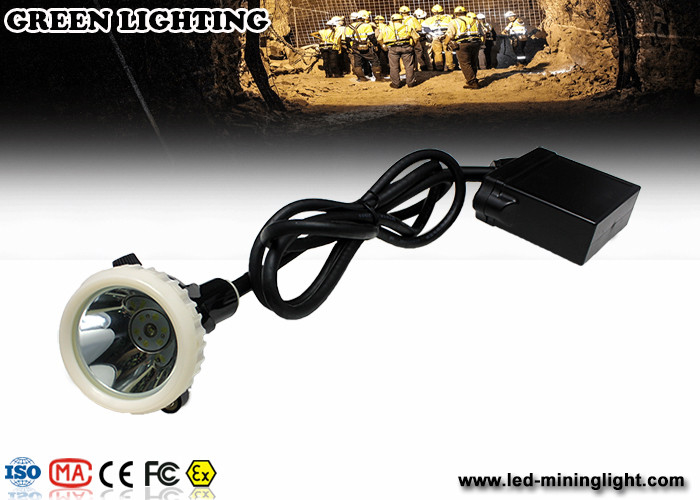 GL5-A Lampu Penambangan LED Dengan Baterai Li-Ion 6.8Ah, Headlamp Penambangan Kecerahan Tinggi 4000lux