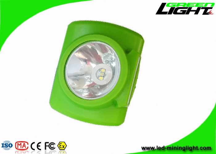 OLED Screen Miners Cap Lamps Cordless Rechargeable Battery Untuk Penyelamatan Darurat