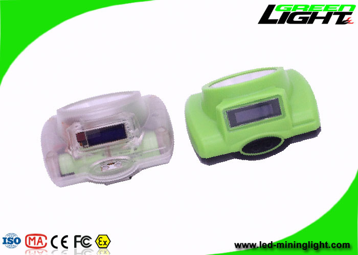 Long Life Span LED Mining Cap Lamp Pengisian Magnetik Banyak Warna Untuk Pilihan