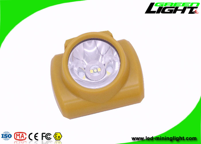 Lampu Tutup Tambang LED Isi Ulang, Lampu Helm Penambang Tanpa Kabel Anti Ledakan