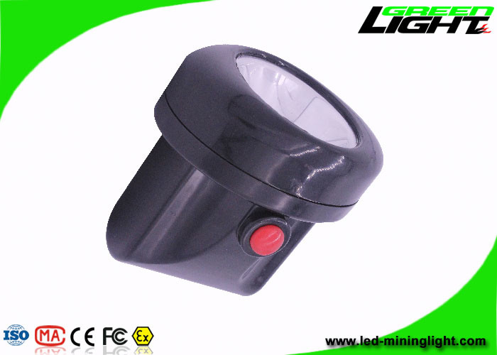 Lampu Penambangan Batubara Waktu Kerja Panjang, Lampu Helm Penambang Balok Tinggi 4000 Lux