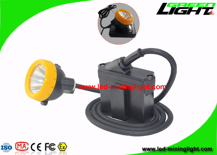 Headlamp Penambang Batubara Balok Tinggi 7,8 Ah IP68 Tahan Air Dengan Baterai Li - Ion Isi Ulang