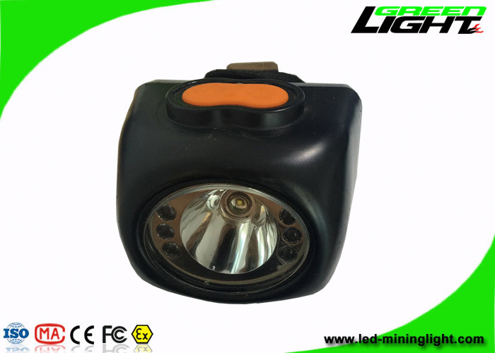 Lampu Penambangan Batubara Tanpa Kabel LED Baterai 4000 Lux 4.5Ah Dengan Garansi Satu Tahun