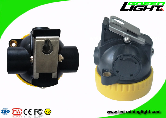 ABS Material LED Cap Lamp 2.2 Ah Kapasitas Baterai Dengan Perlindungan Over-Charging