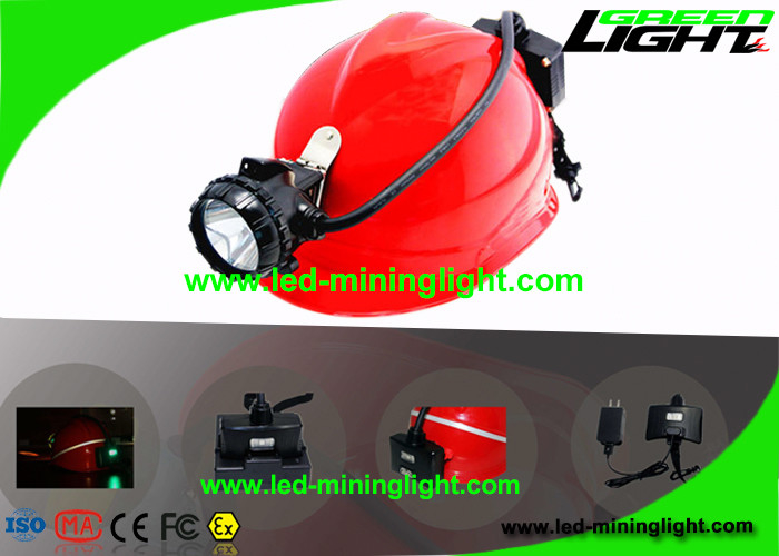 6.8Ah Panasonic Battery Mining Cap Lights 15000 Lux Batubara Batubara Topi Keras Bawah Tanah