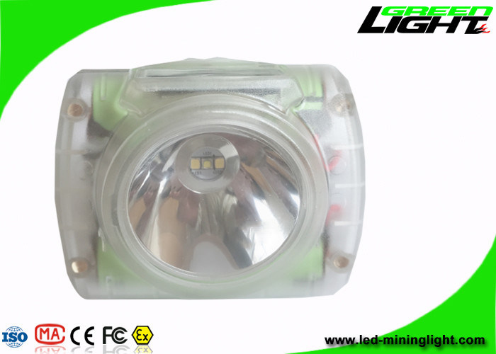 Lampu Tambang Tanpa Kabel IP68 Bahan Bahan PC Keras Isi Ulang Bukti Air