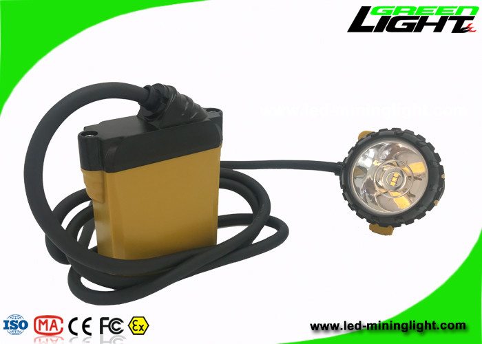 Hard Hat LED Mining Light Bahan ABS 25000Lux Brightness 13-15hrs Waktu Kerja