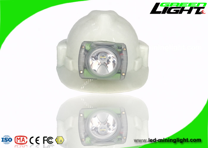 3.7V Undergroud Miners Cap Lamps Cordless Ringan 6.8Ah Baterai Li-Ion IP68
