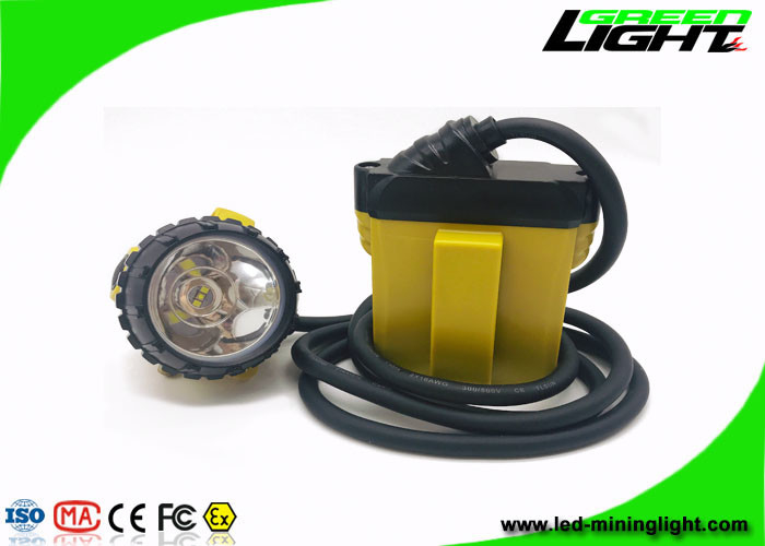 Lampu Pertambangan Batubara Bawah Tanah 25000 Lux 10.4Ah 3W Dengan Fungsi Peringatan Daya Rendah