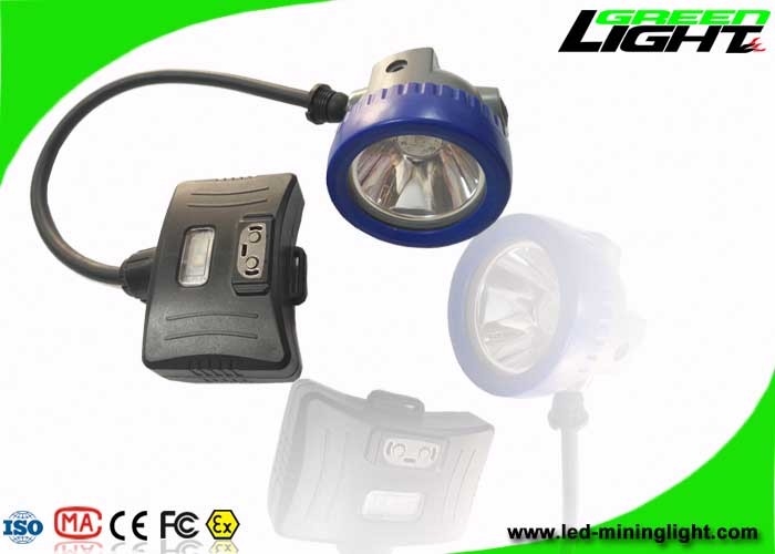 GST-7B Semi Corded Coal Mining Lights 10000Lux 1200 Battery Cycles 16hrs Lighting Time