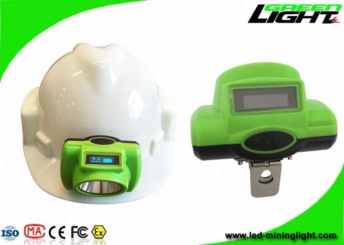 All In One Structure LED Mining Light ABS PC Material 3.7V 6.8Ah Baterai Dengan Layar OLED