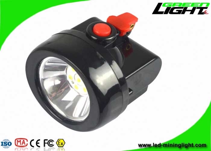 4000Lux Brightness Lightweight Cordless Cap Lamp ABS 15hrs Waktu Pencahayaan Lama