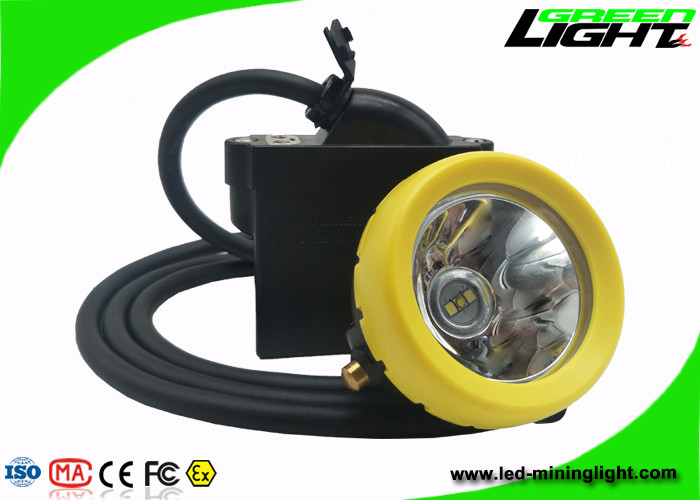1.65m Panjang Kabel Penambangan Lampu Cap Tanpa Kabel Lebih Dari 18 Jam Waktu Pelepasan Berkelanjutan