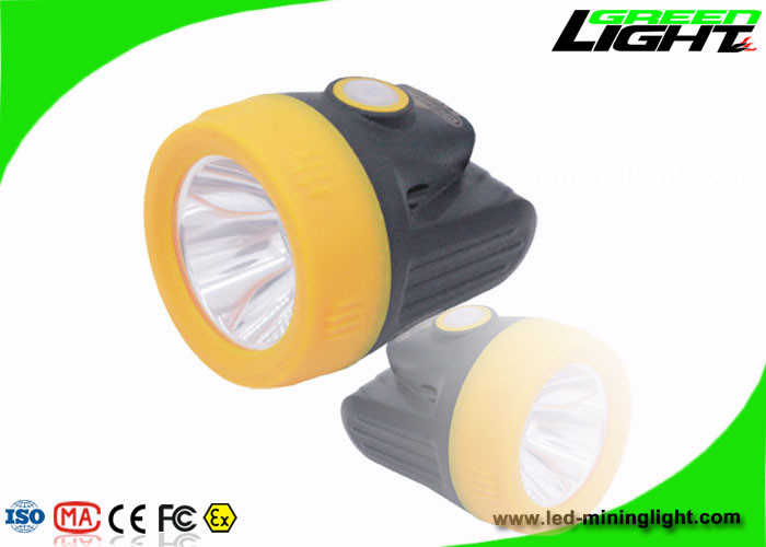 Lampu Penambangan Tanpa Kabel Ringan 10000lux IP68 Dengan Port Pengisian Daya Magnetik