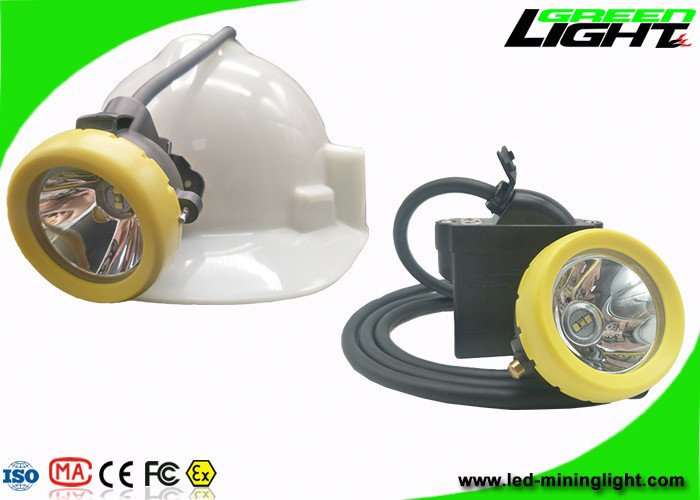 Lampu Tutup Penambangan Batubara IP68 10000lux 7.8Ah Baterai Li - Ion 18 jam Waktu Pencahayaan Lama