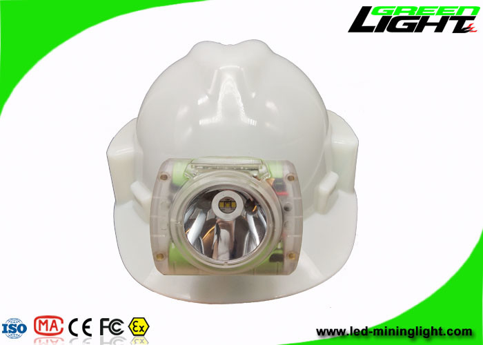 Lampu Cap Penambang 6.8Ah Rechargrable Cordless Portable Dengan Tiga Tingkat Cahaya