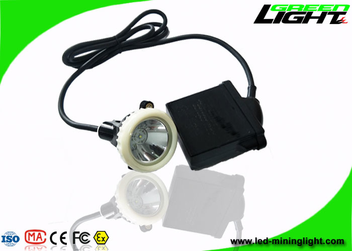 10000Lux LED Mining Light IP67 PC Lamp Body 6.6Ah Baterai Li-Ion Isi Ulang