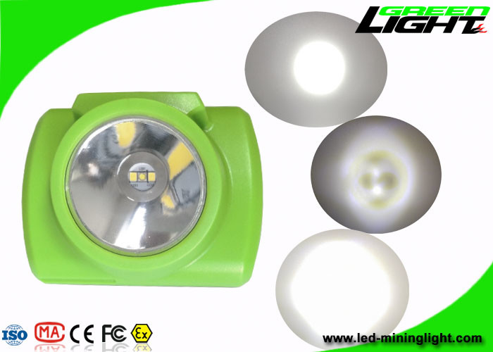 GLC-6 Miners Cap Lamps Cordless 13000lux IP68 Kecil Dengan Sudut Pencahayaan Optik