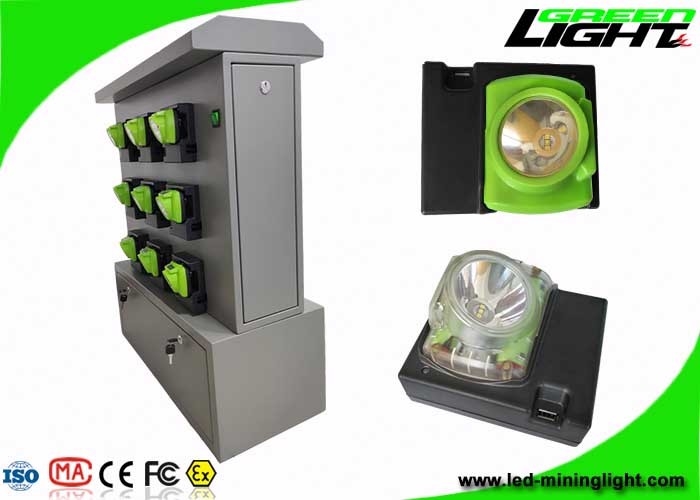 Rak Pengisi Daya Sisi Ganda Lampu Tambang Tanpa Kabel 18 Unit Untuk Seri GLC-6