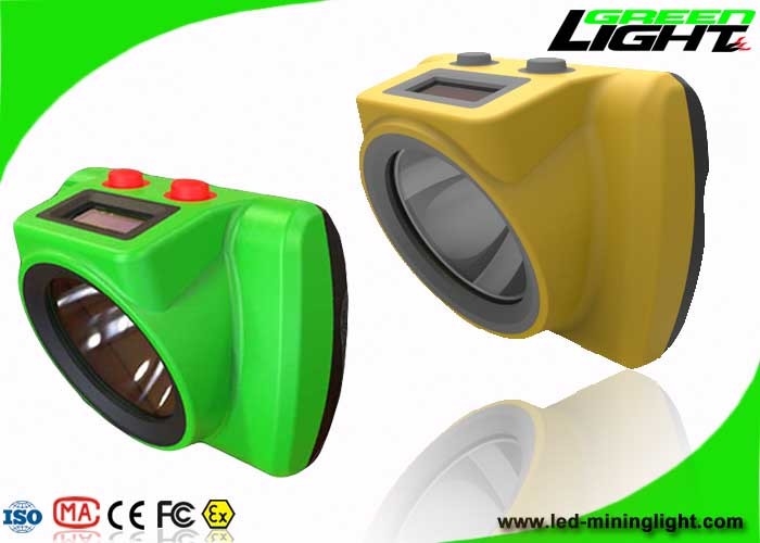 25000Lux Cordless Mining Cap Lights Saklar Berguna Tahan Dampak Pelacakan Keselamatan Pribadi