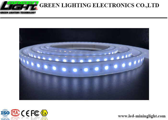 Lampu Strip Fleksibel LED Bukti Ledakan Kecerahan Tinggi Putih Dingin Untuk Penambangan Bawah Tanah