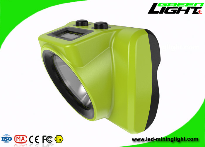 All In One Molding Silicon Button OLED Cap Lamp Untuk Menambang Hard Rock Bawah Tanah