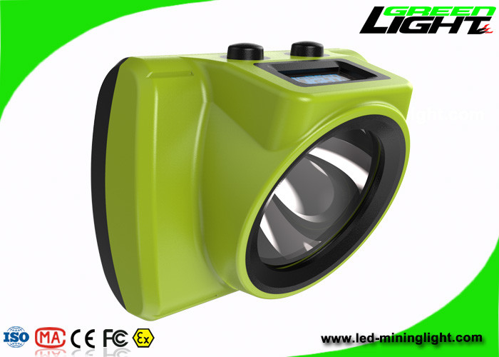 Kapasitas Tinggi 6.8Ah Led Mining cap lamp 13 jam Waktu Kerja Keselamatan Kerja