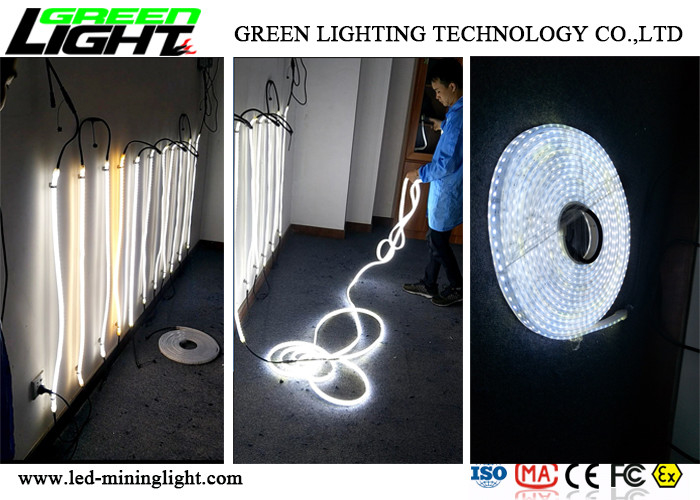 Lampu Strip Fleksibel LED Tahan Korosi Bukti Ledakan 140 Leds Per Meter