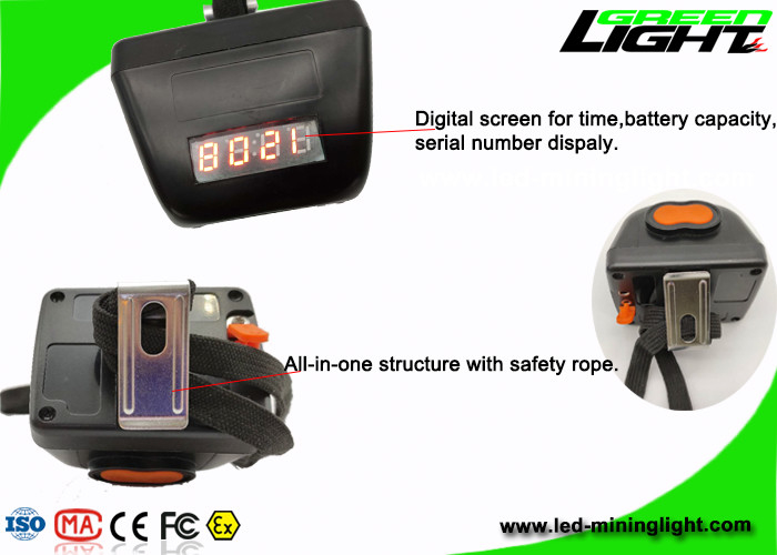 Lampu Topi Penambang Safety Bawah Tanah Tanpa Kabel, Lampu Led PC Hard Hat GL4.5