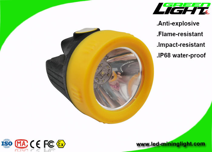 Lampu Penambangan Batubara Bawah Tanah Tanpa Kabel LED 143lum 10000lux Dengan Cadangan 15 Jam