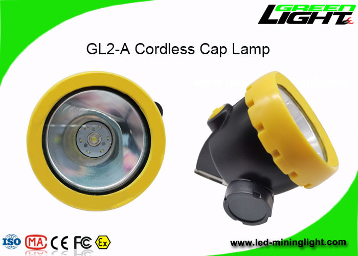 Lampu Penambangan Batubara Tanpa Kabel 4000lux Bukti Ledakan Dengan Arus Cahaya Utama 230mA