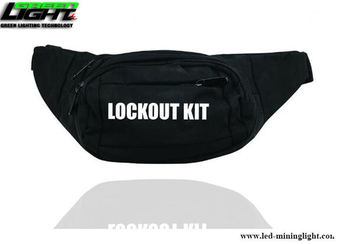 Tas Pinggang Kain Poliester Mengunci Kit Tag Keluar