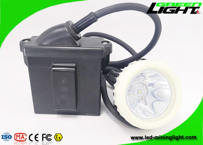 Dijalin dgn tali 216lum 6.6Ah LED Mining Helmet Light Isi Ulang 3.7V 1.67W