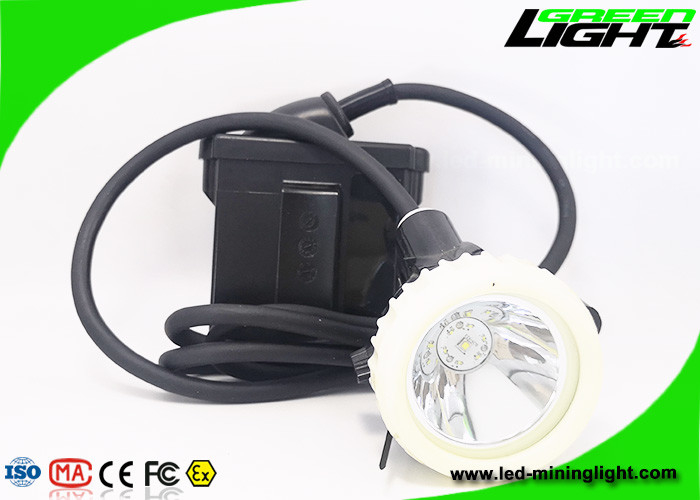 Lampu Cap Penambangan Berkabel Tinggi 216lum 450mA 10000lux 6.6Ah