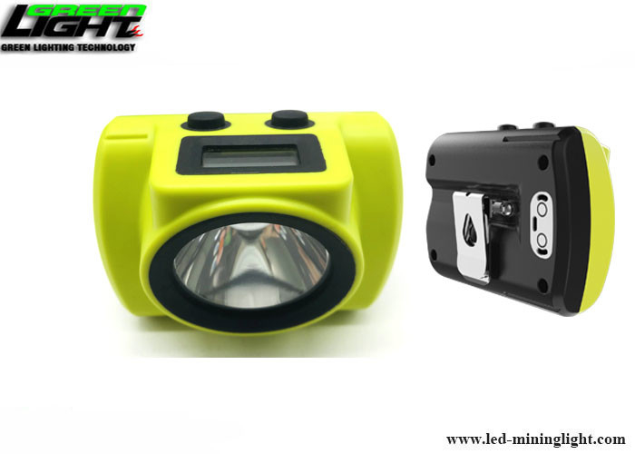 Cordless 18000lux 6.8Ah Hard Hat Mine Light Baterai Lithium 6800mA