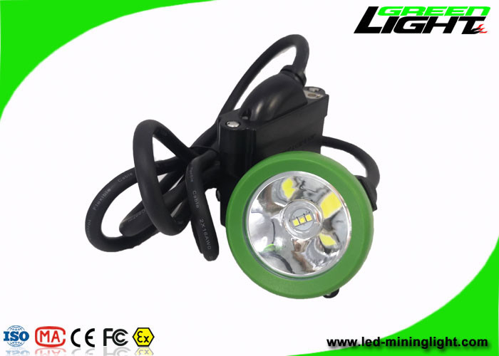 Headlamp Penambang Led Isi Ulang 10000Lux ABS 216lum 7.8Ah Pengisian USB Magnetik untuk Penambangan
