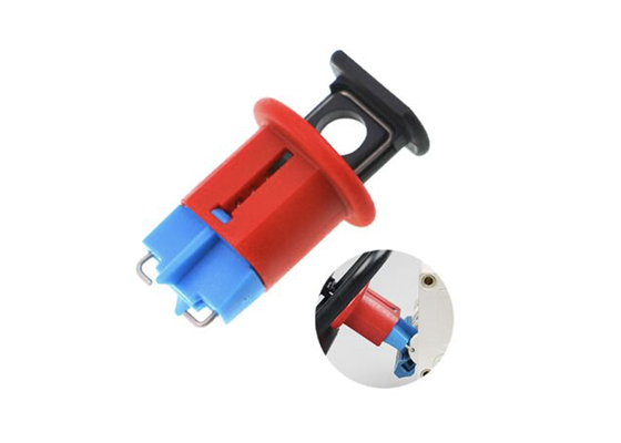 Pengunci Pemutus Mini Nylon PA, Pengunci Pemutus Sirkuit Miniatur, Pengunci Listrik Standar Pin Out